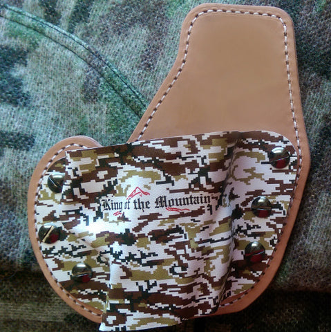 Velcro Flat Kydex Holster - King of the Mountain